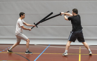 HEMA Einsteigertraining mit Polsterschwertern INDES Wien